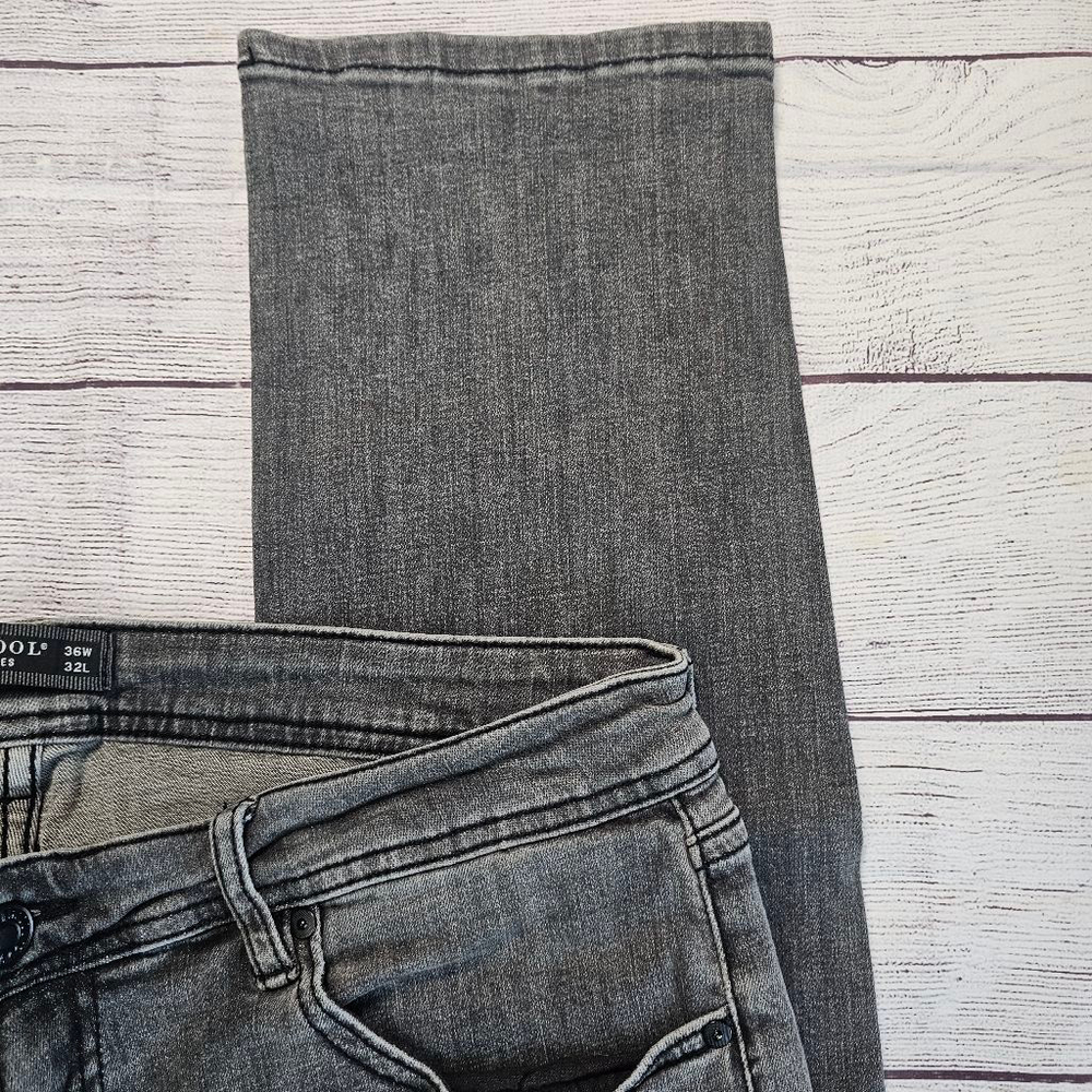 Liverpool 36x33 straight leg black denim jeans - Picture 4 of 9